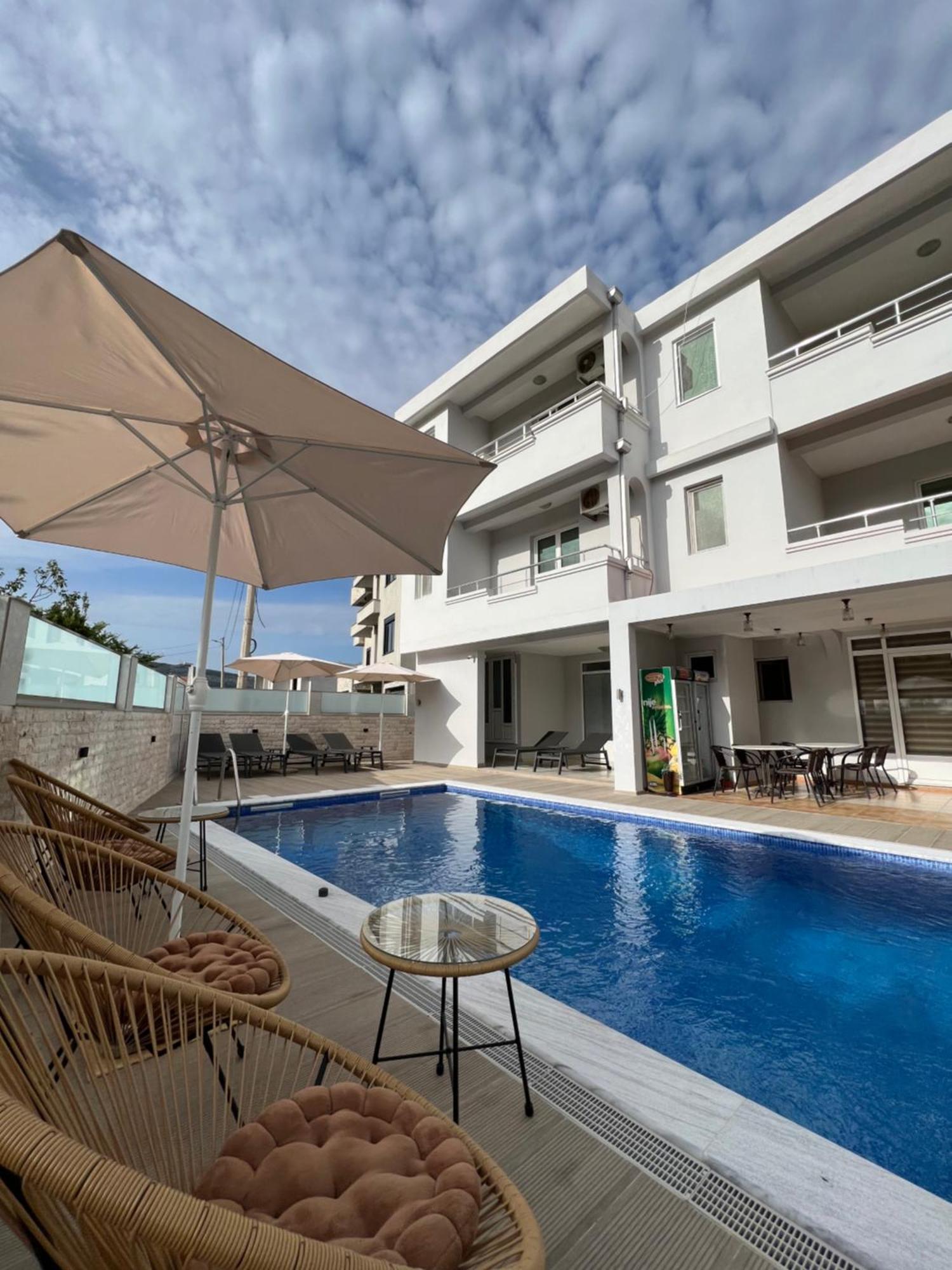 Apartments Fat E Jet - Pool & Breakfast Ulcinj Eksteriør billede